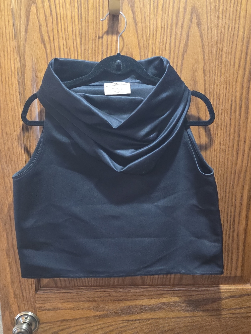 Zoran Black Silk Jacket with Satin Trim
